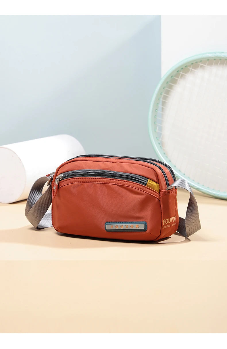 Fouvor Women Shoulder Bag Trend 2025 Nylon Small Crossbody Bag Fashion Sports Waterproof High End Messenger Bags Ladies 2587-19