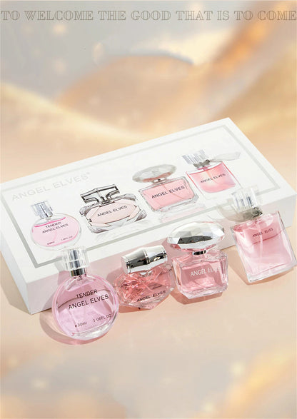 Gift Box 4Pcs Set Perfume Women 120ml Club De Nuit Perfumes De Mujer Lasting Fragrance Parfum Femme Floral Fruity Scent Spray Badiee Stylez