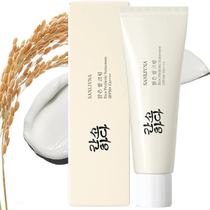 Summer sunscreen anti-ultraviolet skin care cream SPF50+ PA++++ travel outdoor sunscreen moisturizing and nourishing skin 1pcs