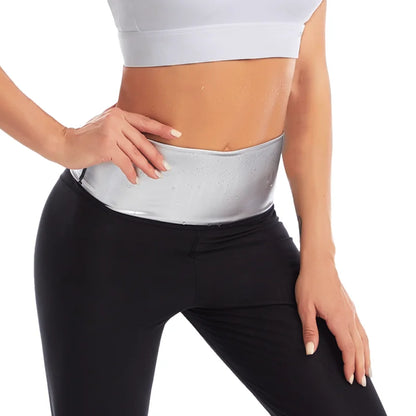 Women Hot Thermo Sauna Sweat Pants Body Shapers High Waist Shaping Pants Thigh Shapewear Fat Burning Fitness Gym Sport Leggings