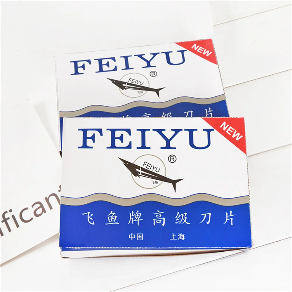 Razor Blades For Double Edge Razor,Stainless Steel Blades Used for Folding Knife with Shaving & Hair Removal 10/20pcs