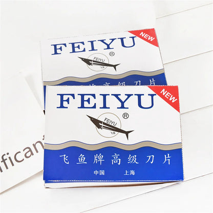 Razor Blades For Double Edge Razor,Stainless Steel Blades Used for Folding Knife with Shaving & Hair Removal 10/20pcs