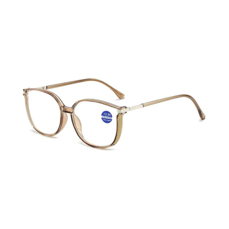 Reading Glasses Women Men Square Prescription Lenses Multifocal Eyeglasses Anti-blue Light Computer Eyewear Frames Badiee Stylez