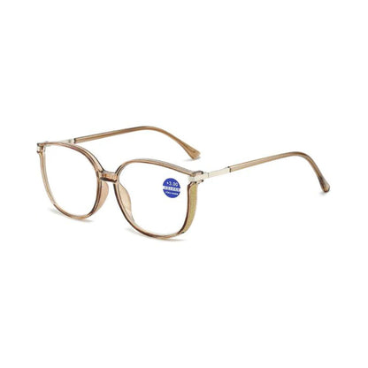 Reading Glasses Women Men Square Prescription Lenses Multifocal Eyeglasses Anti-blue Light Computer Eyewear Frames Badiee Stylez