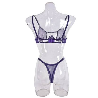 Ellolace Rhinestone Lingerie Onlyfans Kit Sexy Push Up Underwear Without Censorship Matching-Two-Piece Onlyfans Fantasy Clothing