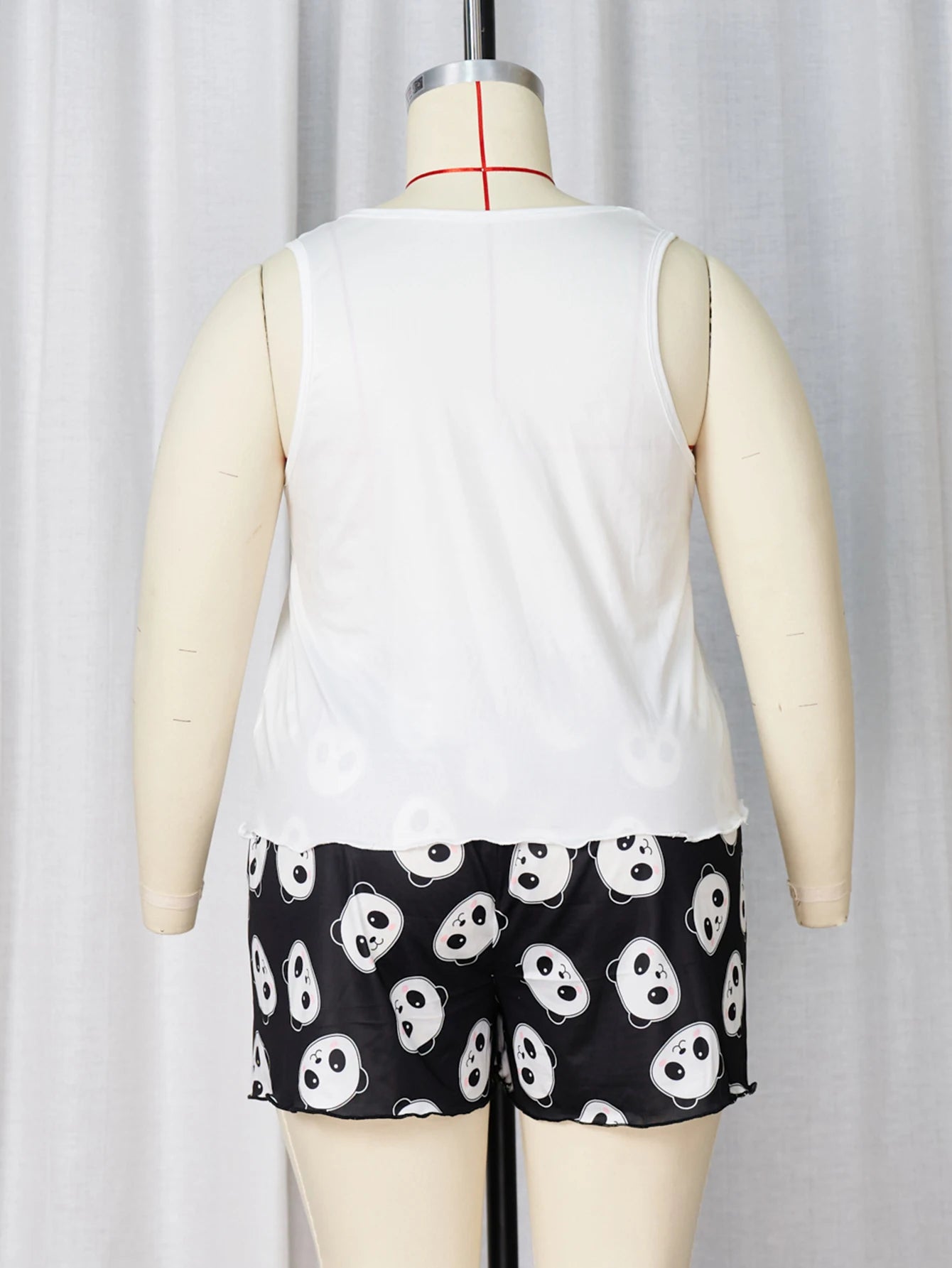 Suspender shorts pajamas large size pajamas large size pajamas milk silk women's pajamas women's home clothes suspender pa