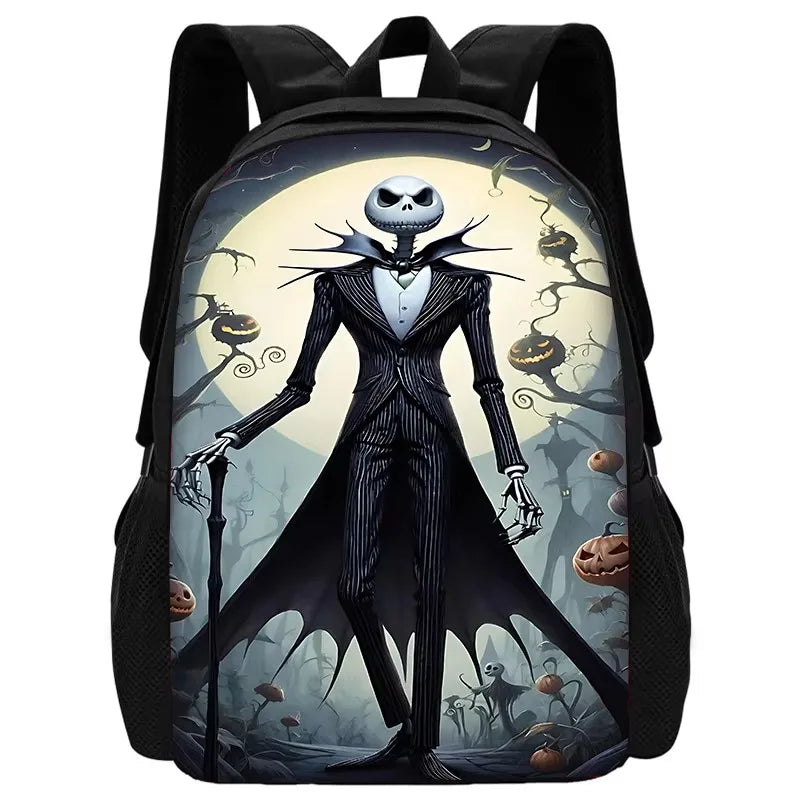 The Nightmare Before Christmas Child School Backpack with Lunch Bags ,Pencil Bags ,School Bags for Boys Girls Best Gift XHOO1-SB-079-A4