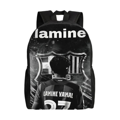 Lamine Y-Yamal Children Backpack for Kids Girls Boys Football Sports Backpacks Kawaii Daycare Child School Bag
