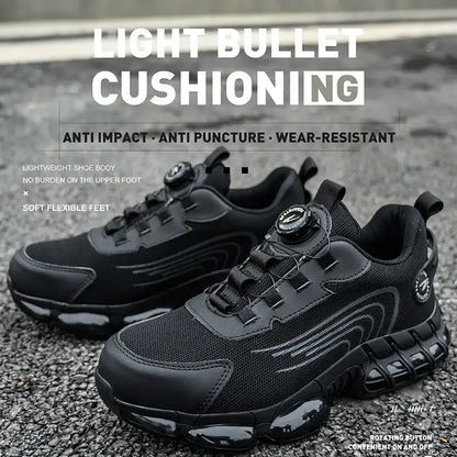 Lightweight Safety Shoes Men Women Work Shoes Steel Toe Cap Working Boots Sneakers Man Women Breathable Shoes Tactical Boots
