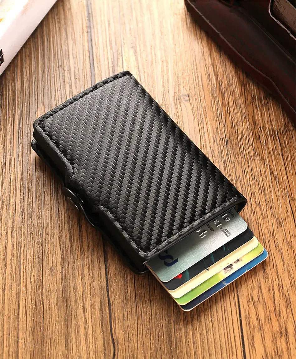 Anti Thief Rfid Credit Card Holder Wallet Men Women Smart Minimalist Wallets Slim Bank Cardholder Case Bag Purse Carteras Choice