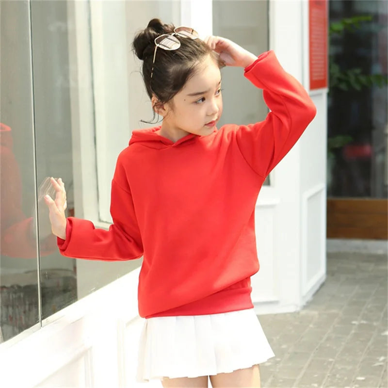 New children's casual Harajuku hooded jumper fashion boys and girls hoodie casual children's hooded tops Badiee Stylez