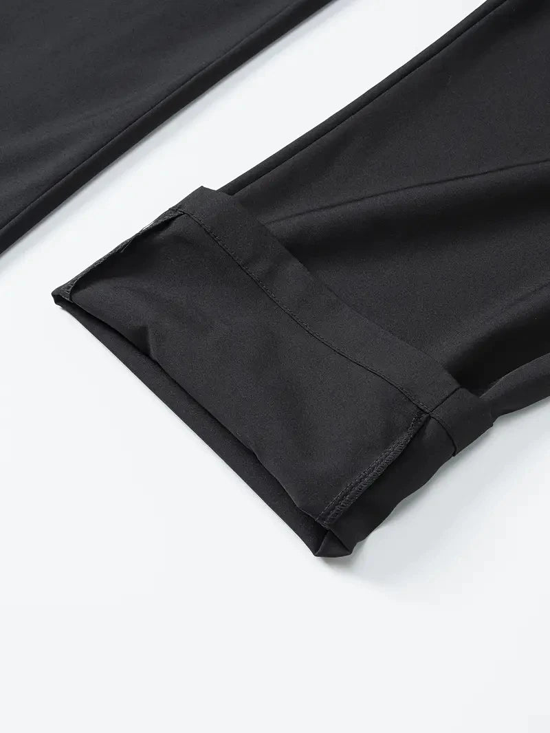 2 Pieces Men's Casual Pants Stretch Elastic Waist Jogger Korean Classic Blue Black Gray Male Brand Trousers Plus Size Badiee Stylez