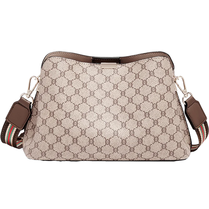 FOXER Monogram Women Shoulder Tote Bag 2025 Fashion Commuter Female Large Crossbody Purse for Mom 901V004F5M CHINA