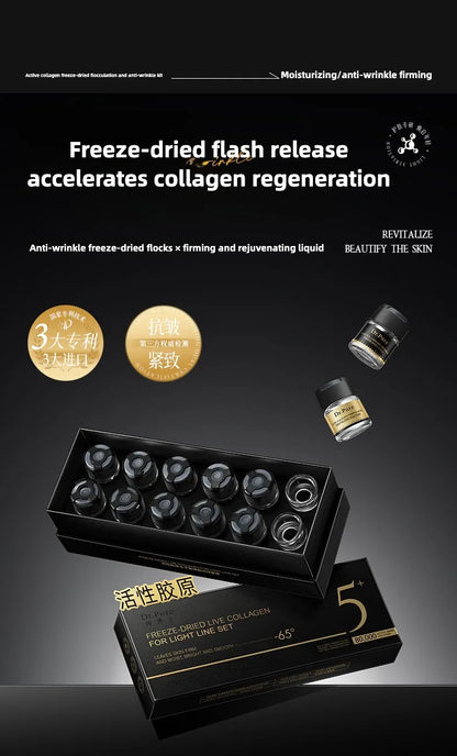 Collagen Peptide Anti-Wrinkle Freeze-dried powder- Firming, Lifting Hydrating Face Kit for All Skin Types Beauty care product