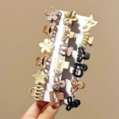 5/10/20/30pcs Beige Mixed Pack Small Clips, Cute Girl Accessories - Perfect for Daily Use, Special Occasions, or Travel Gifts Badiee Stylez