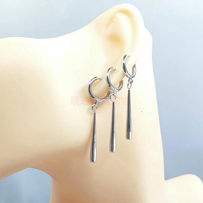 One Piece Earrings Roronoa Zoro Cosplay Stainless Steel Earrings New Style Anime Fans Gift Badiee Stylez