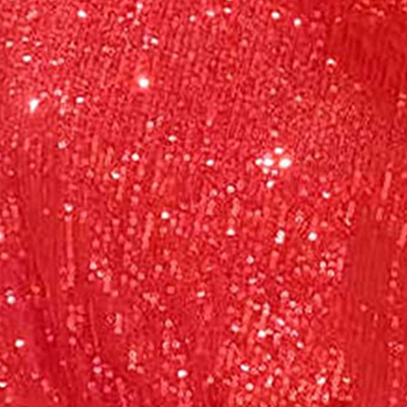 2024 New Fashion Women´s Autumn Sequin Party Dress, Sparkle Long Sleeve Round Neck Short Cocktail Dress with Belt Badiee Stylez