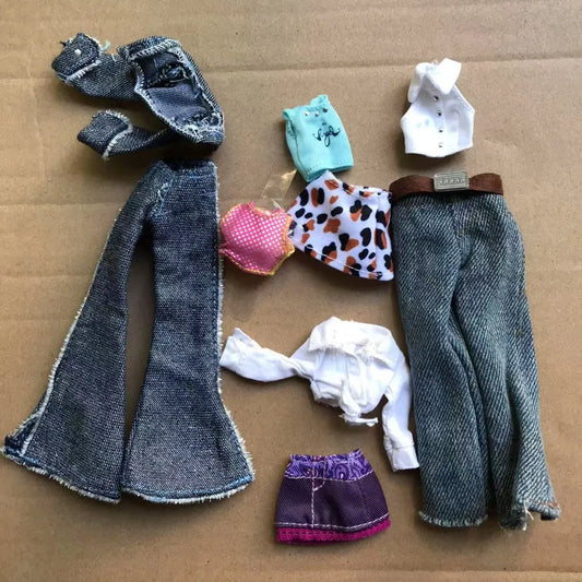 Dancing Doll Clothes Dress Shirt Pants Colorful Doll Decors Original Monstering Bratss Doll Costume Kids DIY Dressing Toys Badiee Stylez