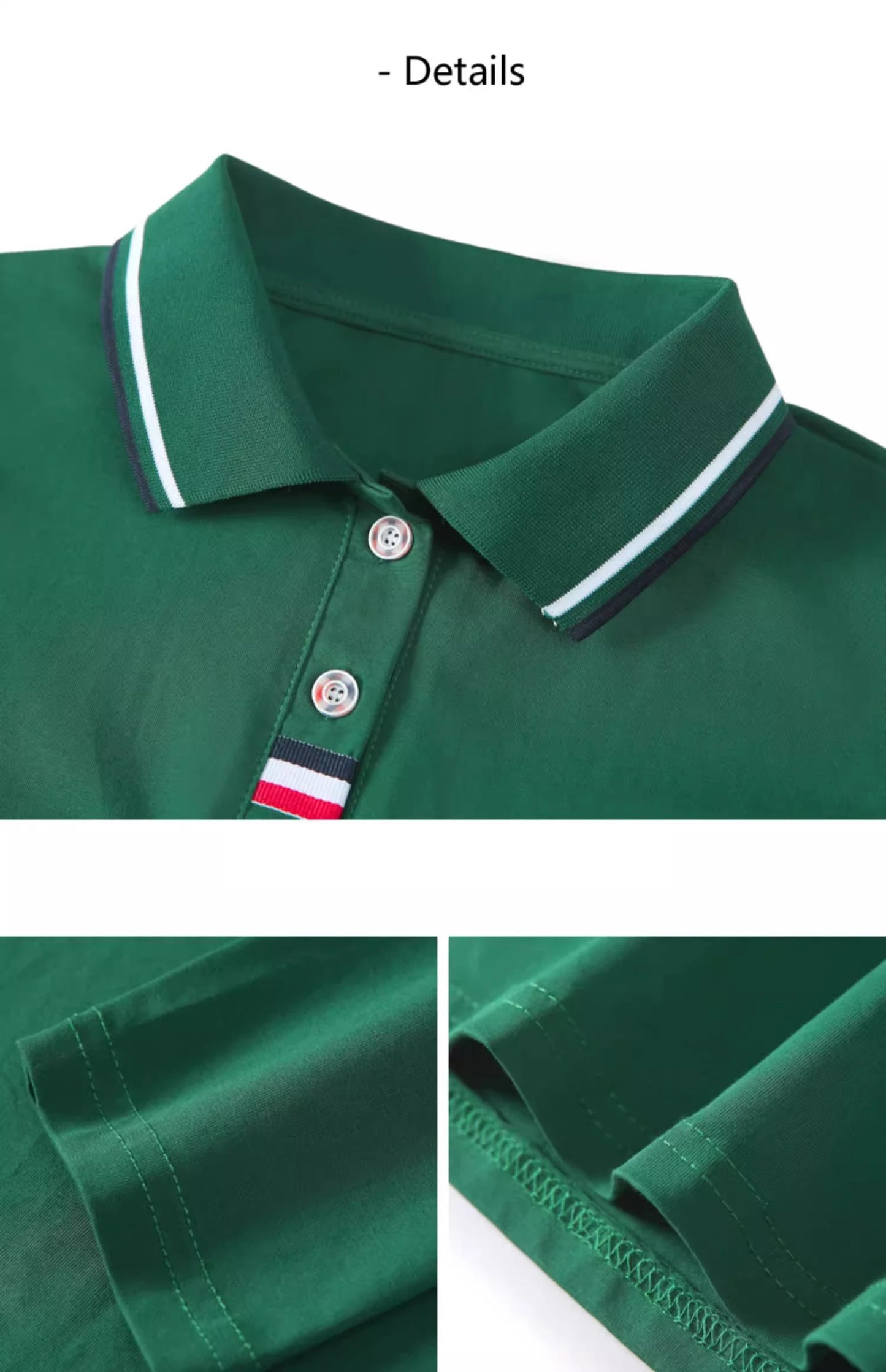 European Station Polo Neck Long sleeved T-shirt Women's Summer New High end Luxury Pure Cotton Loose Fashion Casual Large Top