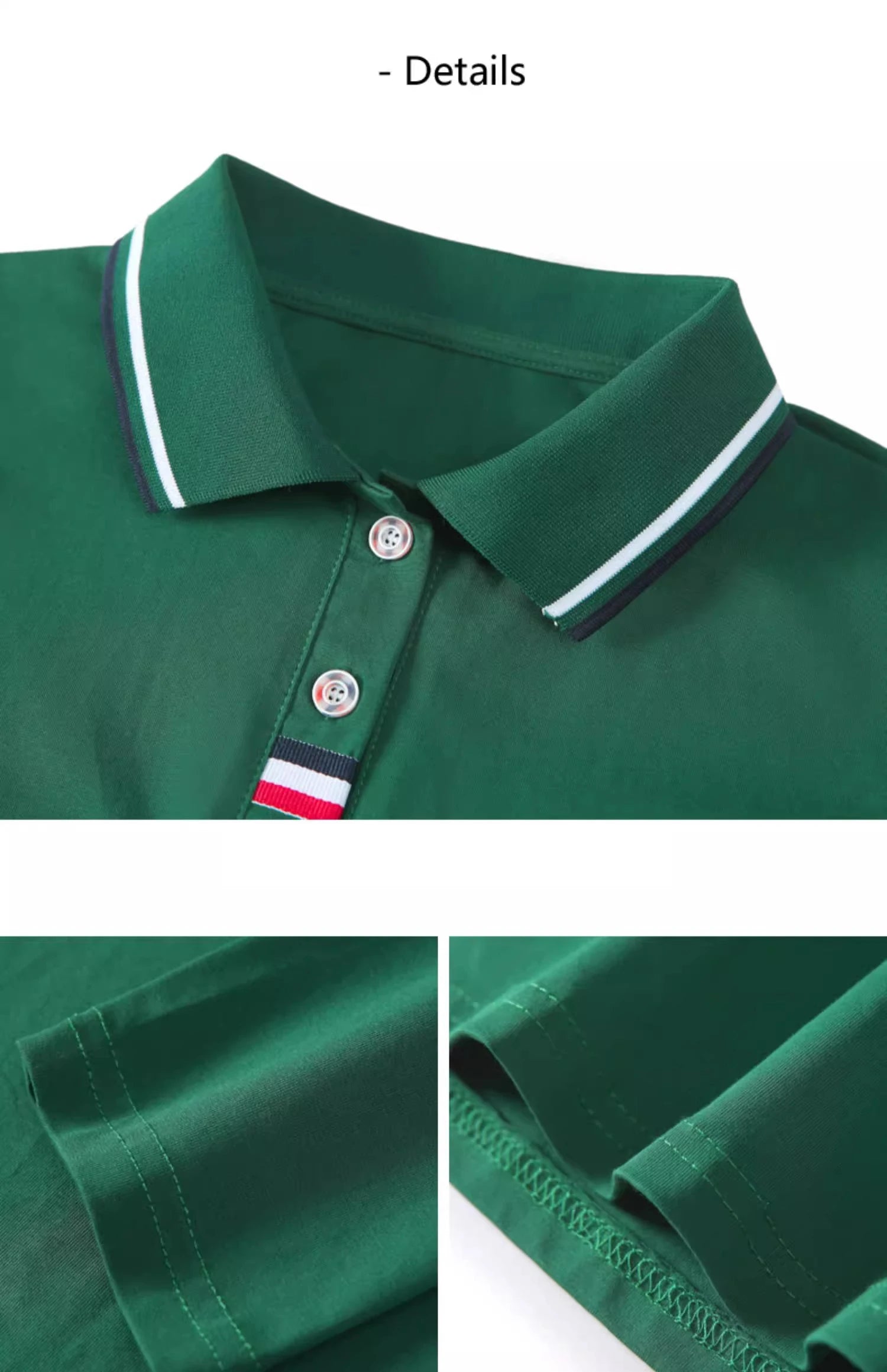 European Station Polo Neck Long sleeved T-shirt Women's Summer New High end Luxury Pure Cotton Loose Fashion Casual Large Top