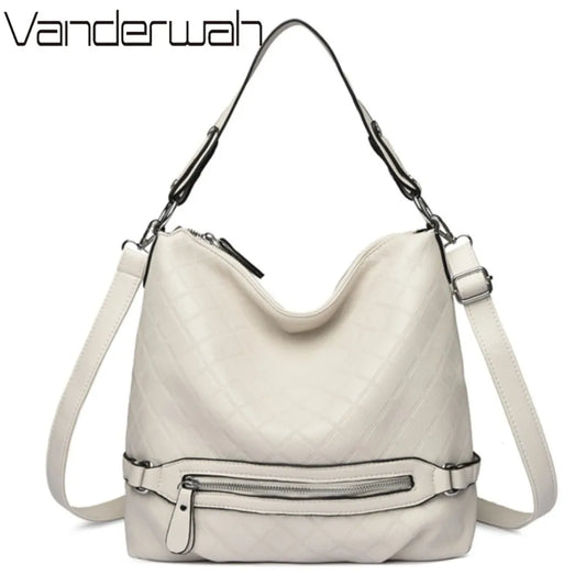 Genuine Brand High Quality Leather Casual Tote Luxury Handbags Women Bags Designer Shoulder Underarm Bags for Women Bucket Sac