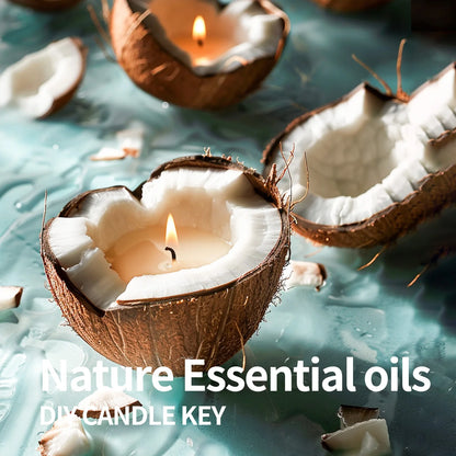 12models Gourmet Essential Oils Vanilla Coconut Coffee Cookies For Diffusers、Candles Making  Car Aromatherapy  Gifts For Women - Badiee Stylez