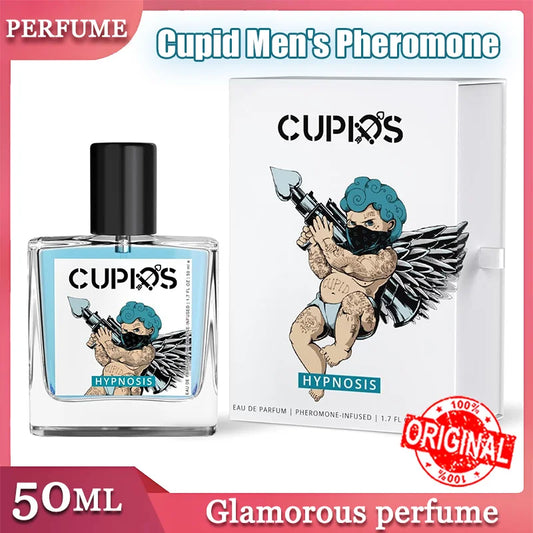 50ml Original Cupid Men's Pheromone Cologne Lasting Mature Hypnotic Rich Fragrance High Quality Hombre Perfume Body Spray - Badiee Stylez