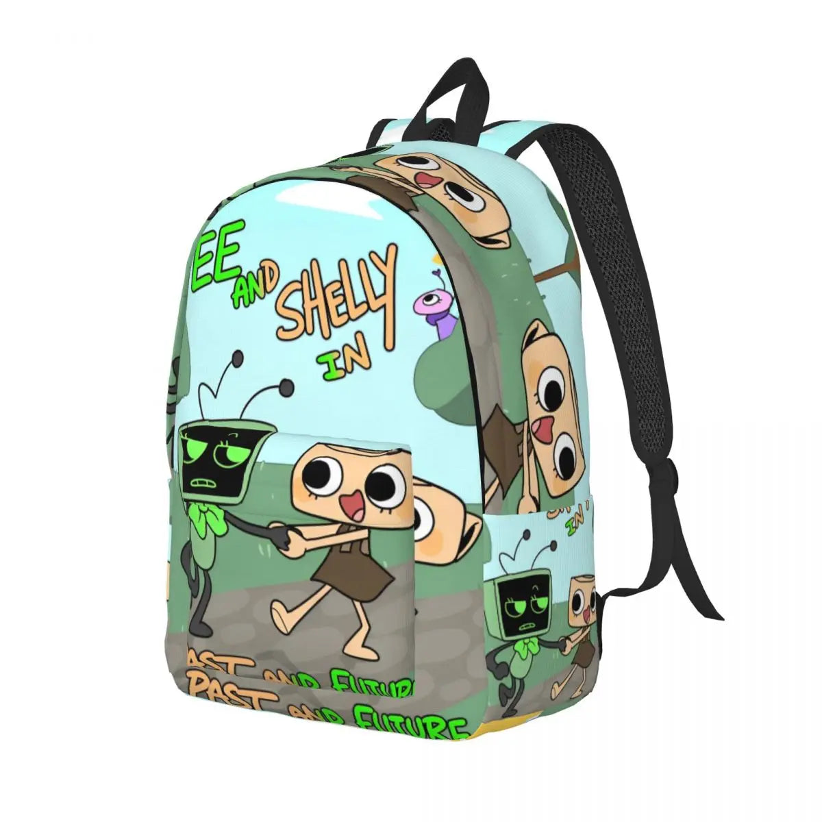 Dandys World Cool Backpack Lightweight High School Hiking Travel Game Logo Daypack for Men Women Laptop Computer Shoulder Bag 6