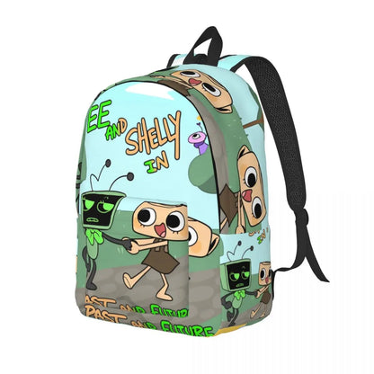 Dandys World Cool Backpack Lightweight High School Hiking Travel Game Logo Daypack for Men Women Laptop Computer Shoulder Bag 6