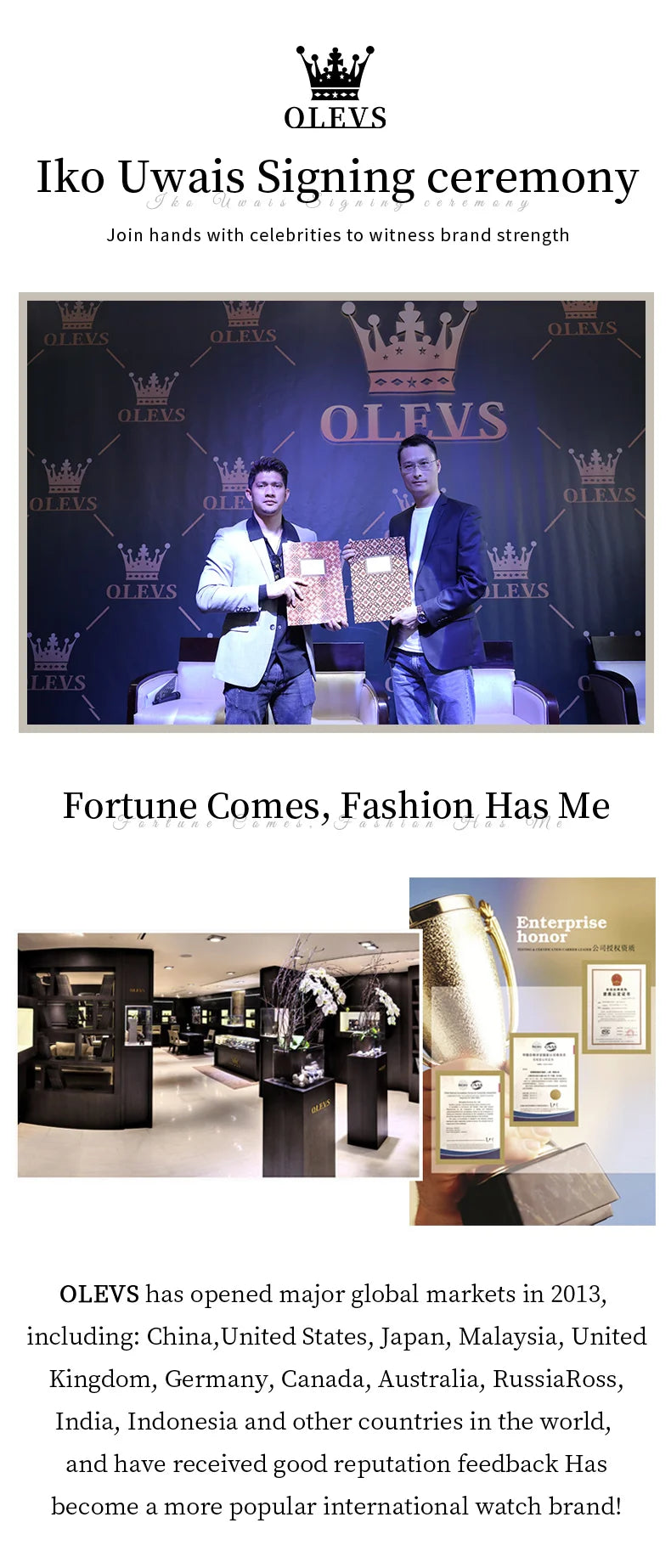 OLEVS 5628 Women Watch Luxury Elegant Quartz Watch Stainless Steel Waterproof Luminous Diamond Bezel Ladies Watch Bracelet Set