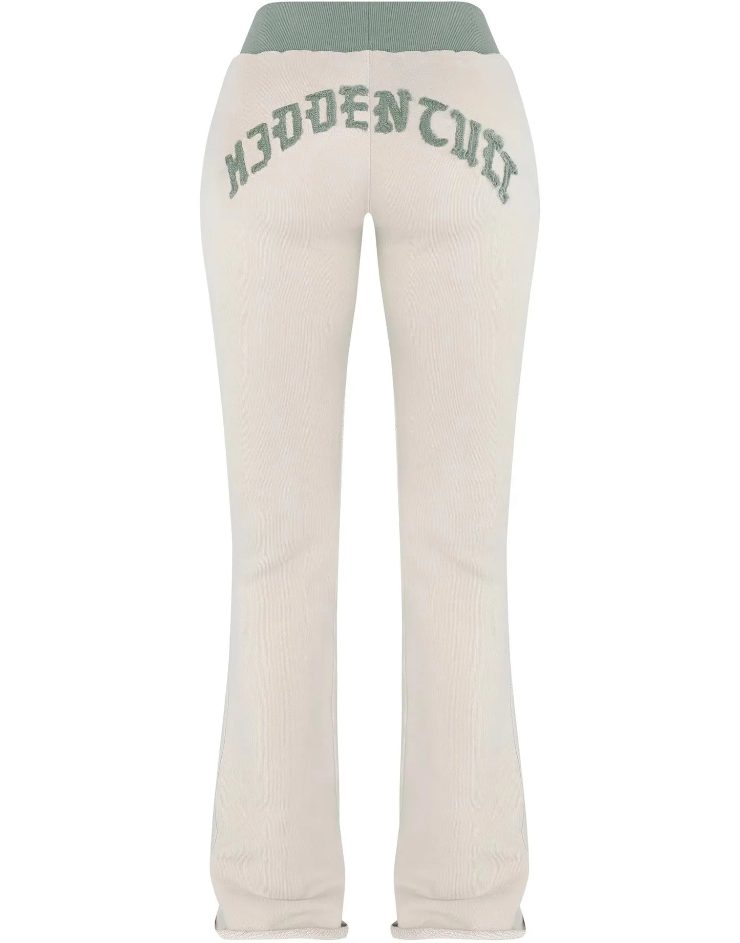 Patchwork 2 Piece Set Tracksuit Women Zip Wide Waist Crop Hooded Pocket Jacket + Sporty Pants Matching Casual Basic Suit