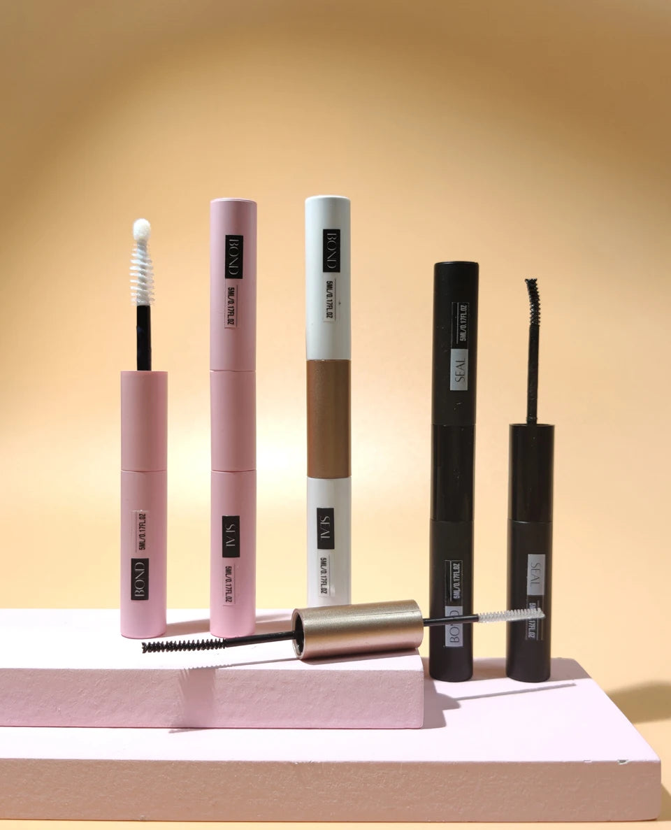 Glue False Eyelashes New Double Heads 2 In 1 Bond and Seal Lash Glue ,Waterproof Long Lasting DIY Cluster Eyelash Glue Cosmetics