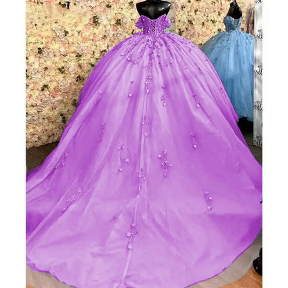 Shinny Party Dress 15 Quinceanera Dresses Ball Gown Luxury 15 Year Old Dress Formal Dress For 15 Years Party Customized Badiee Stylez