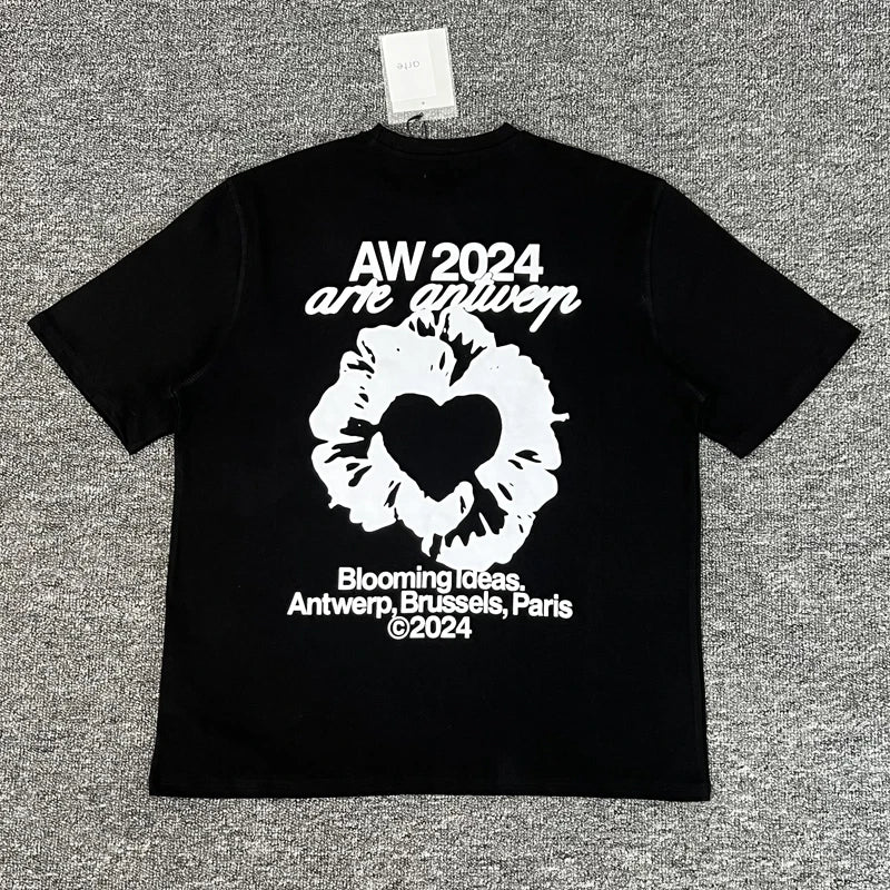 ARTE T-shirts Men Women Couples Streetwear High Quality Print Round Neck Short Sleeve Arte Top Tee One Day Shipped Out