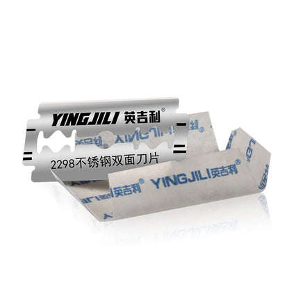 Razor Blades For Double Edge Razor,Stainless Steel Blades Used for Folding Knife with Shaving & Hair Removal 10/20pcs