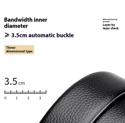 OYIFAN Men Belt Genuine Leather belt for men Alloy buckle ratchet belts Men Designer Belt Automatic belts 벨트 Badiee Stylez