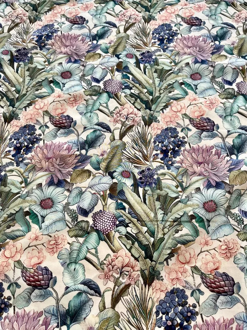 High-Quality 60S Long-Staple Cotton Fabric for Cheongsam and Dress, 140x50cm