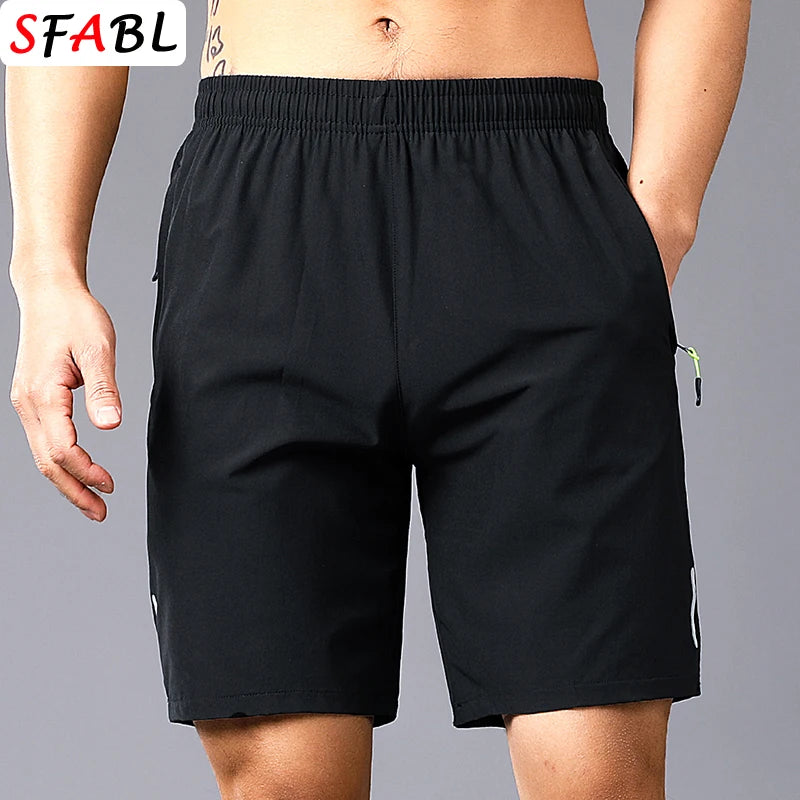 Quick-drying Shorts Men Board Short Pants Summer Breathable Sports Shorts Men Casual Elastic Running Gym Fitness Men's Shorts Badiee Stylez