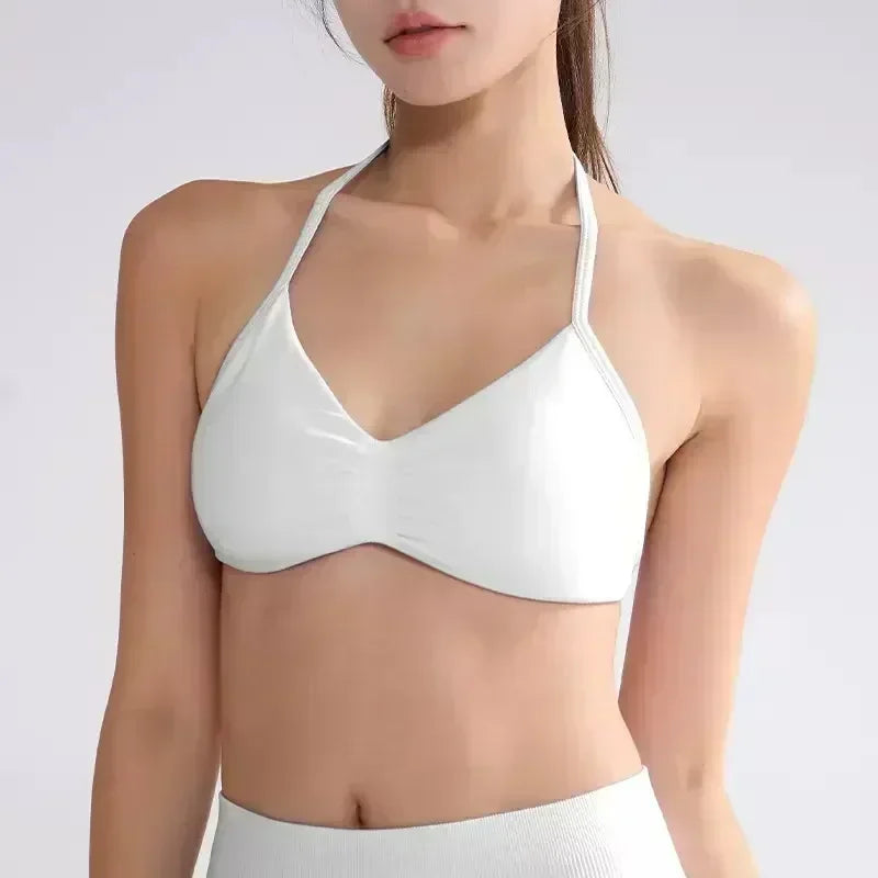 WHENG Gym Set 2 Piece Women Strappy Yoga Bra Top Workout Scrunch Shorts Sports Suit Fitness Clothes Seamless Yoga Set Badiee Stylez