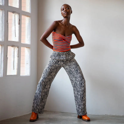 Striped Knitted Tube Top Women Off Shoulder Summer Sexy Strapless Bodycon Tank Crop Top Party Club Wear Camisole Yuqung