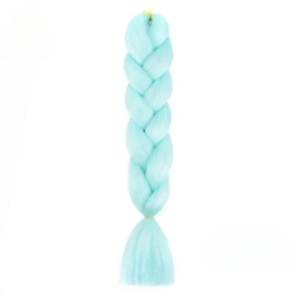 YUNLU 24Inch Synthetic Crochet Hair Extensions for White Women Box Twist 165g Jumbo Braiding Hair Pre Stretched Wholesale A25 24inches