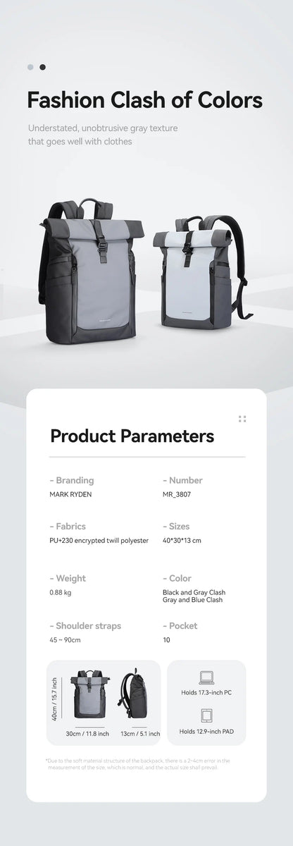 Mark Ryden Laptop Bag school backpack bookbags backpack student travel bags business backpack casual backpack