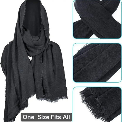 Cosplay Men's Medieval Pirate Retro Hood Scarf Black/Brown Wrap Cloak Vintage Halloween Masquerade Costume Shoulder Cowl