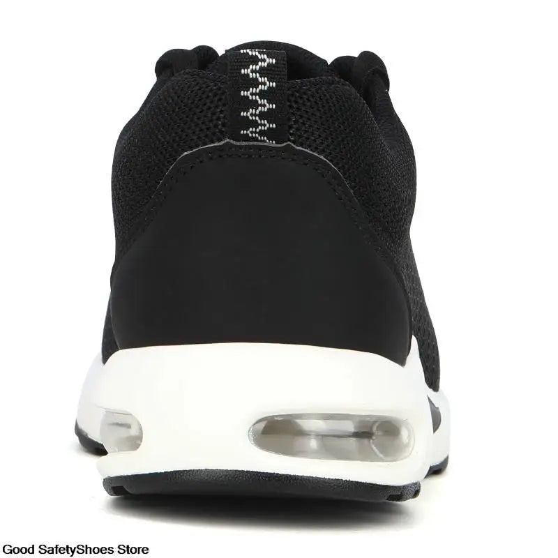 Steel Toe Safety Shoes Men Women Security Protection Work Shoes Lightweight Safety Boots Air Cushion Indestructible Shoes - Badiee Stylez