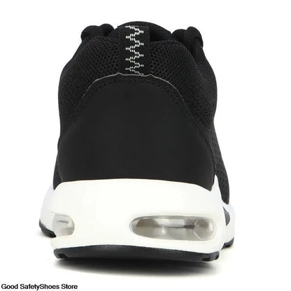Steel Toe Safety Shoes Men Women Security Protection Work Shoes Lightweight Safety Boots Air Cushion Indestructible Shoes - Badiee Stylez