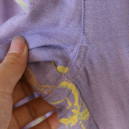 Women's Retro Long-sleeved Trousers Loungewear Set Yarn-dyed Double-sided Jacquard Thin Pajamas Round Neck Chinese Style Pijama