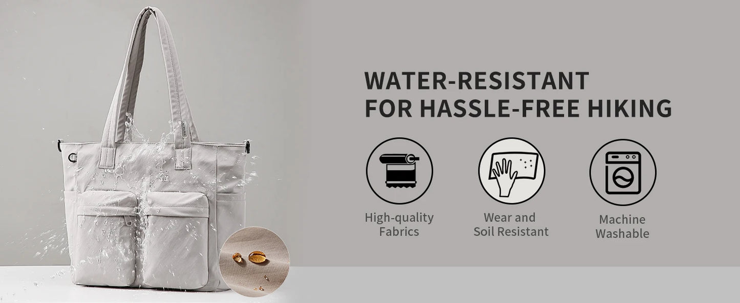 AJI Shoulder Bag For Women 2025 New Fashion Crossbody Bag Wear-Resistant Waterproof Nylon Female Handbags Ladies Messenger Bag