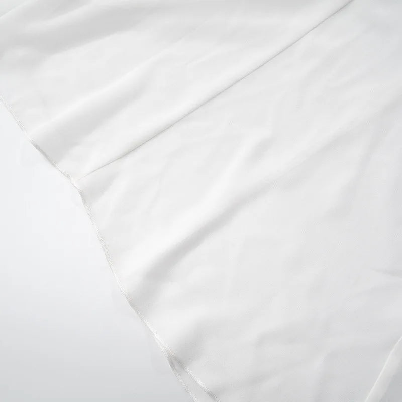 Shestyle 2025 Women Summer Outfits Beachwear Vacation Transparent Mermaid Dress Backless V Neck Spaghetti Strap Hollow Out