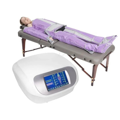 3-in-1 Electric Muscle Stimulation Sauna Blanket Inf Therapy Wave Weight Loss Machine - Pressure Therapy Muscle Relaxation