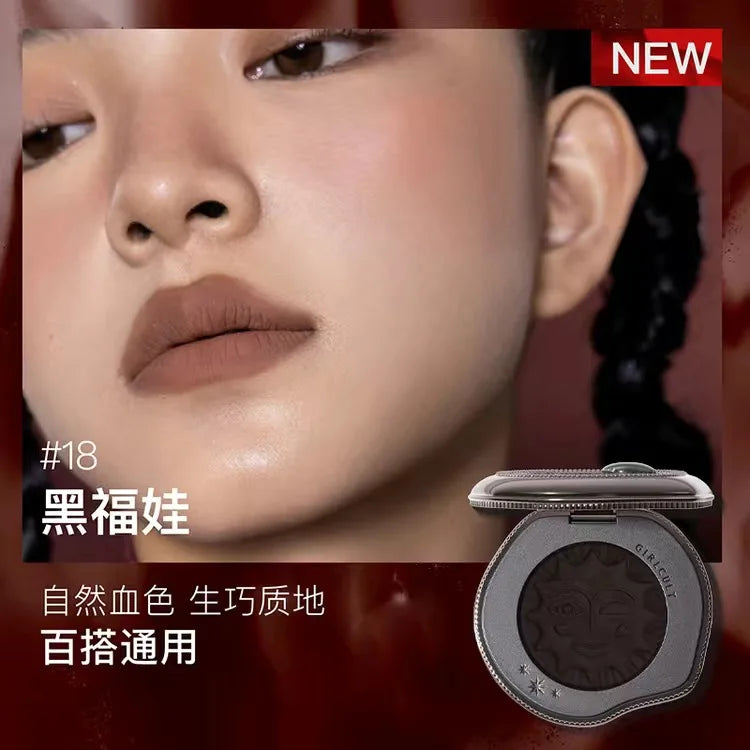 Girlcult Emotional Blush Highlighter Matte Fine Shimmer Blusher Face Cute Makeup Korean Cheek Pressed Powder 18